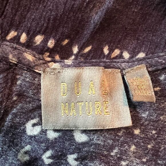 Dual nature purple patterned romper. Size small‎ - Picture 5 of 11